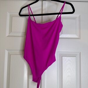SKIMS Fuchsia Spaghetti Strap Bodysuit | Women’s Size M